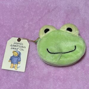 NEW with tags | Frog | Coin pouch with zipper